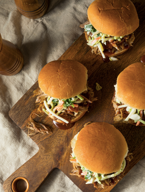 Asian Flavored Pulled Beef Sliders “Deconstructed” 