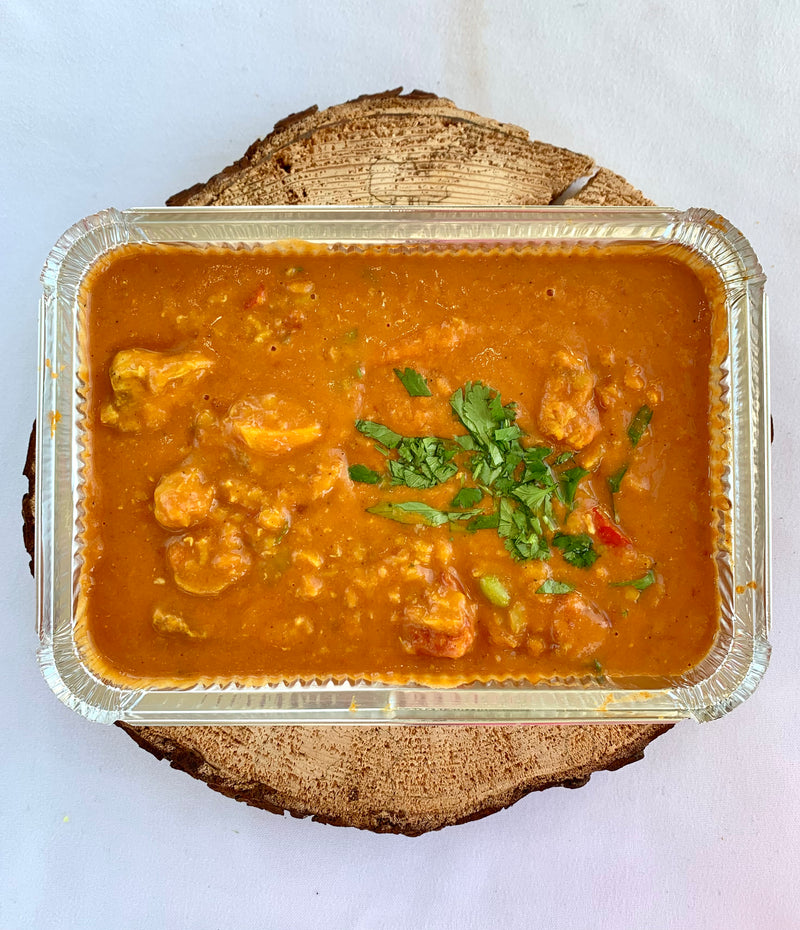 Poulet oriental au curry et lait de coco