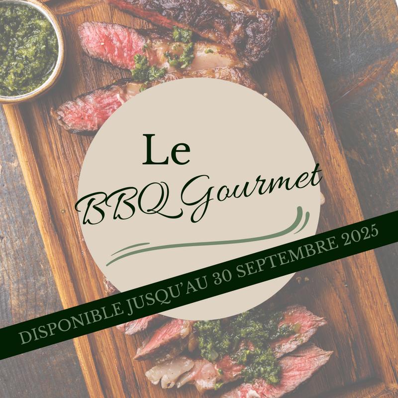 Buffet - BBQ Gourmet *DISPONIBLE JUSQU'AU 30 SEPTEMBRE 2025*
